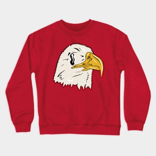 Squiggly eagle Crewneck Sweatshirt